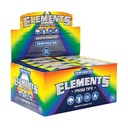 ELEMENTS SMOOTH GRAIN CUT PRISM PERFORATED TIPS 50CT/ BOX
