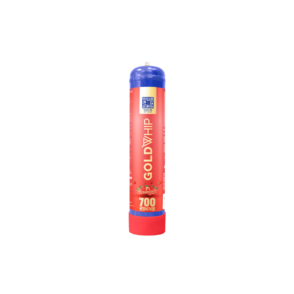 GoldWhip - N2O - Steel 700 - Strawberry