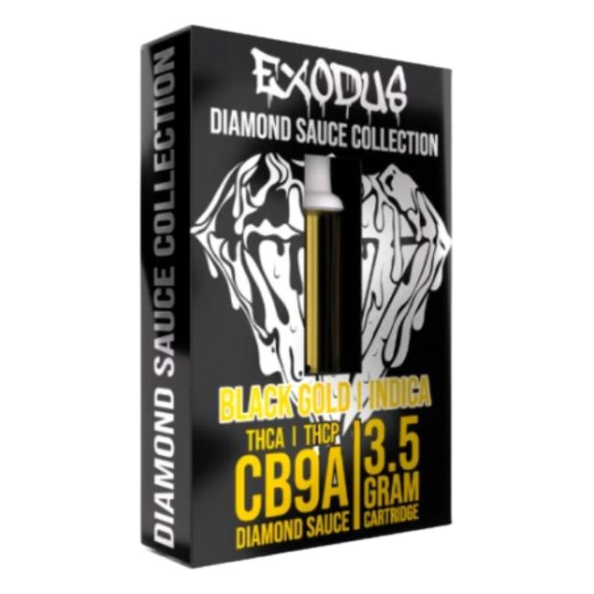EXODUS DIAMOND SAUCE COLLECTION THCA + THCP + CB9A 3.5GM CART 6CT/ BOX