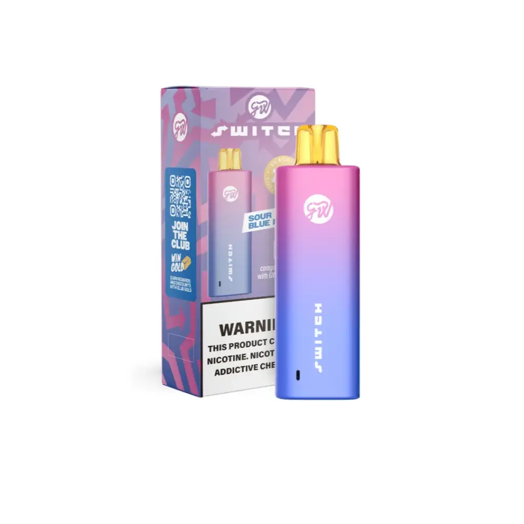 GWV - Switch - Vape Only - 20k 15ml 5% - Sour blue razz