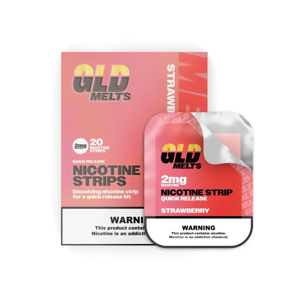 GWV - GLD - Nicotine Strips - 2mg - Strawberry