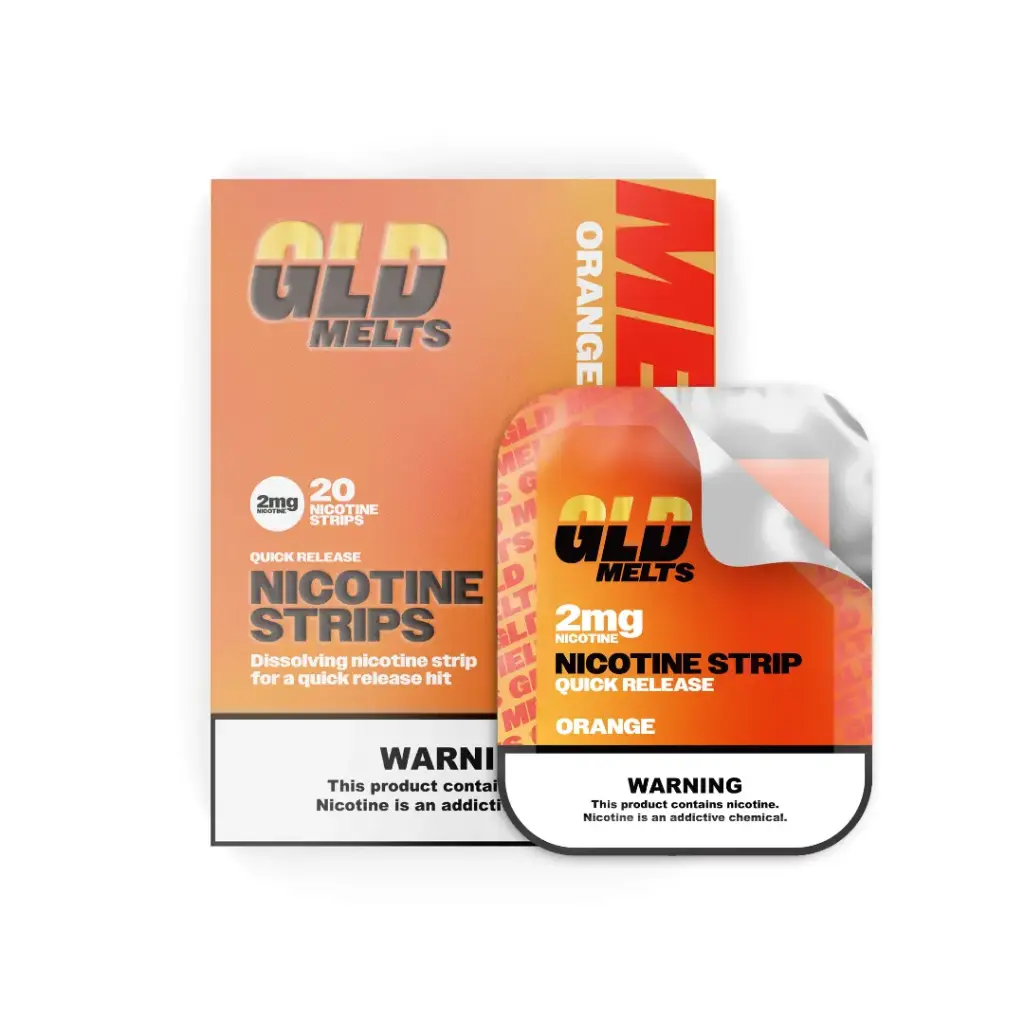 GWV - GLD - Nicotine Strips - 2mg - Orange