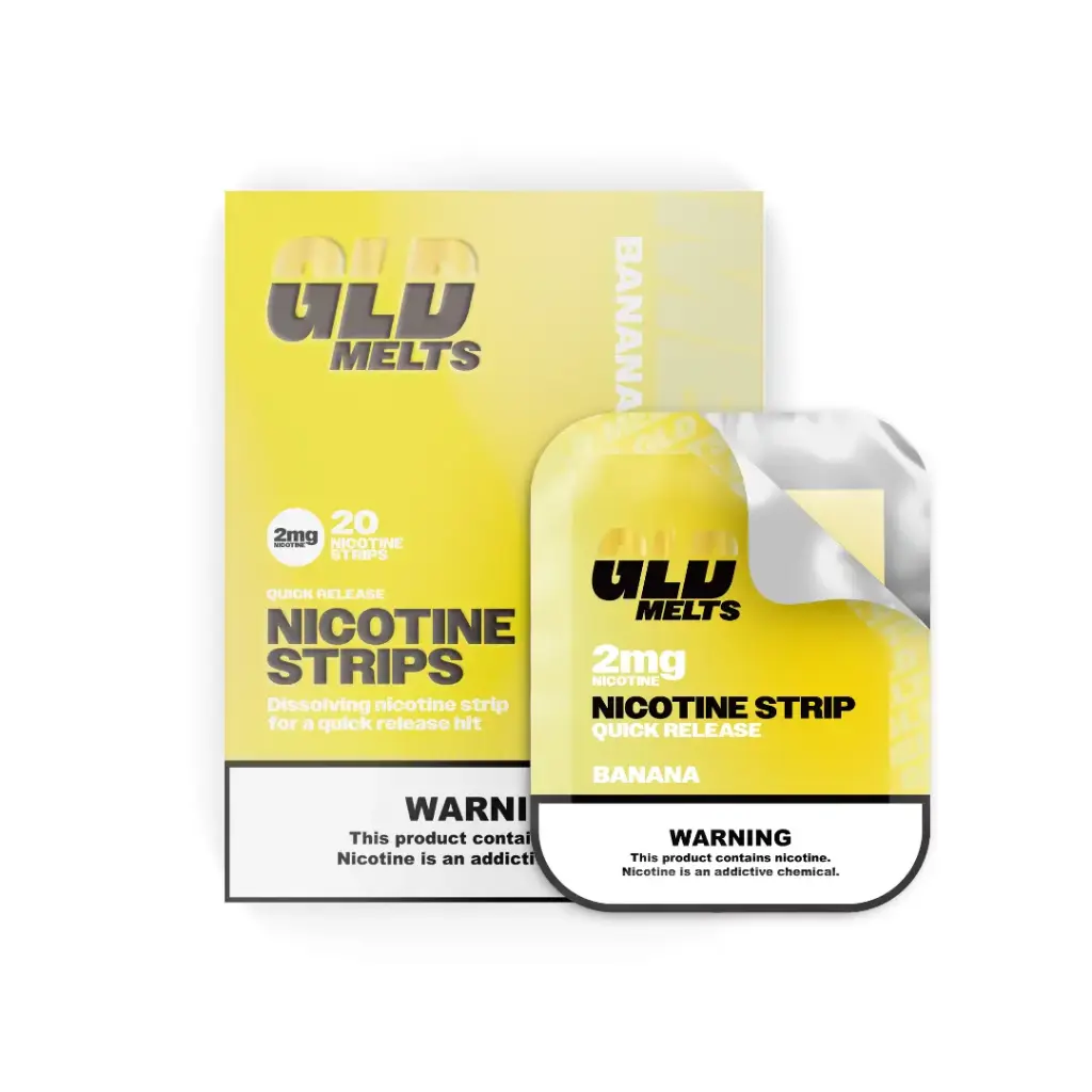 GWV - GLD - Nicotine Strips - 2mg - Banana