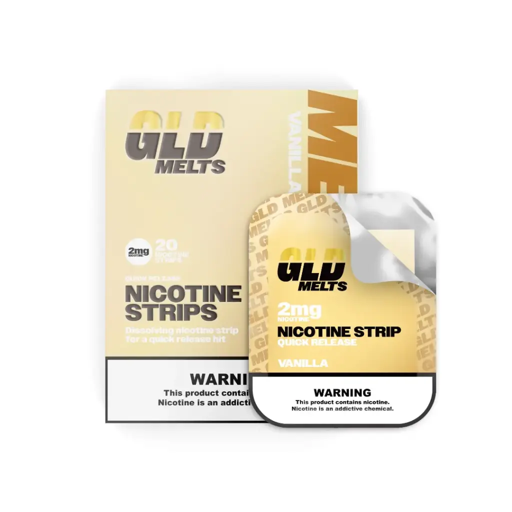 GWV - GLD - Nicotine Strips - 2mg - Vanilla