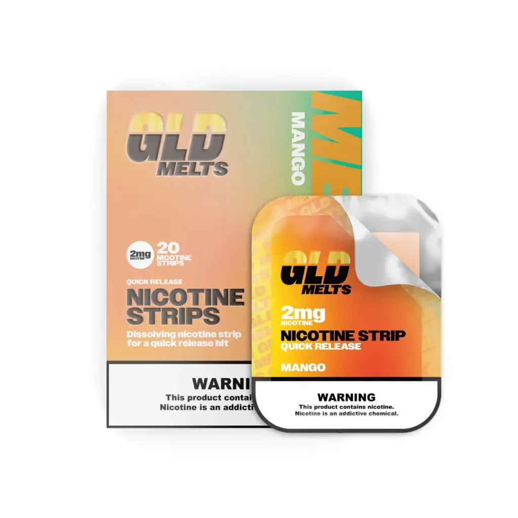 GWV - GLD - Nicotine Strips - 2mg - Mango