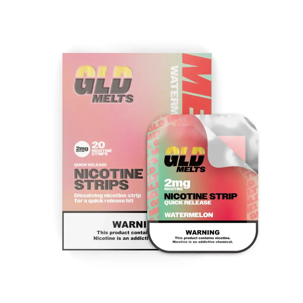 GWV - GLD - Nicotine Strips - 2mg - Watermelon