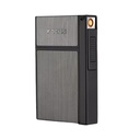 FOCUS METAL PLASTIC PROTECTIVE SLIM CIGARETTE CASE