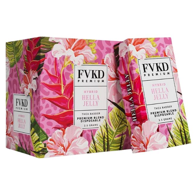 FVKD PREMIUM THCA BADDER BLEND 3.5GM DISPO 6CT/ BOX