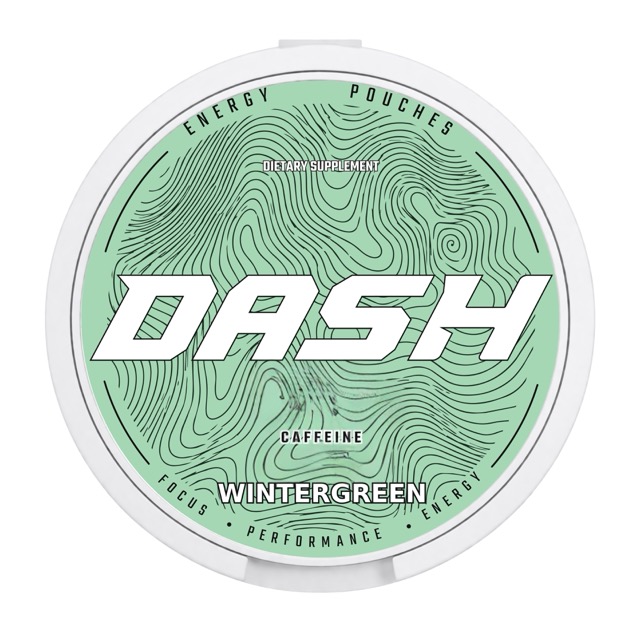 DASH Caffeine Pouches – Wintergreen – Standard Can
