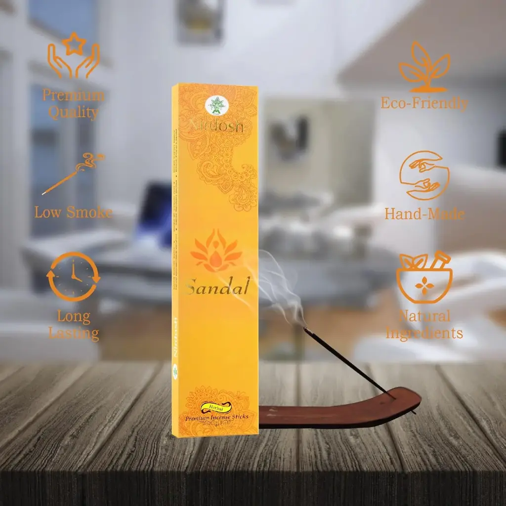 Nirdosh - Herbal Incense Sticks - Single Unit - 100 g Pack (Approx. 60-62 Sticks) 