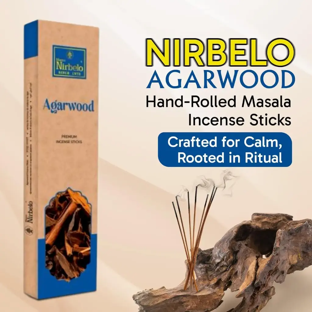 Nirbelo Hand Rolled Masala Incense- Single Unit - 20 Stick Pack