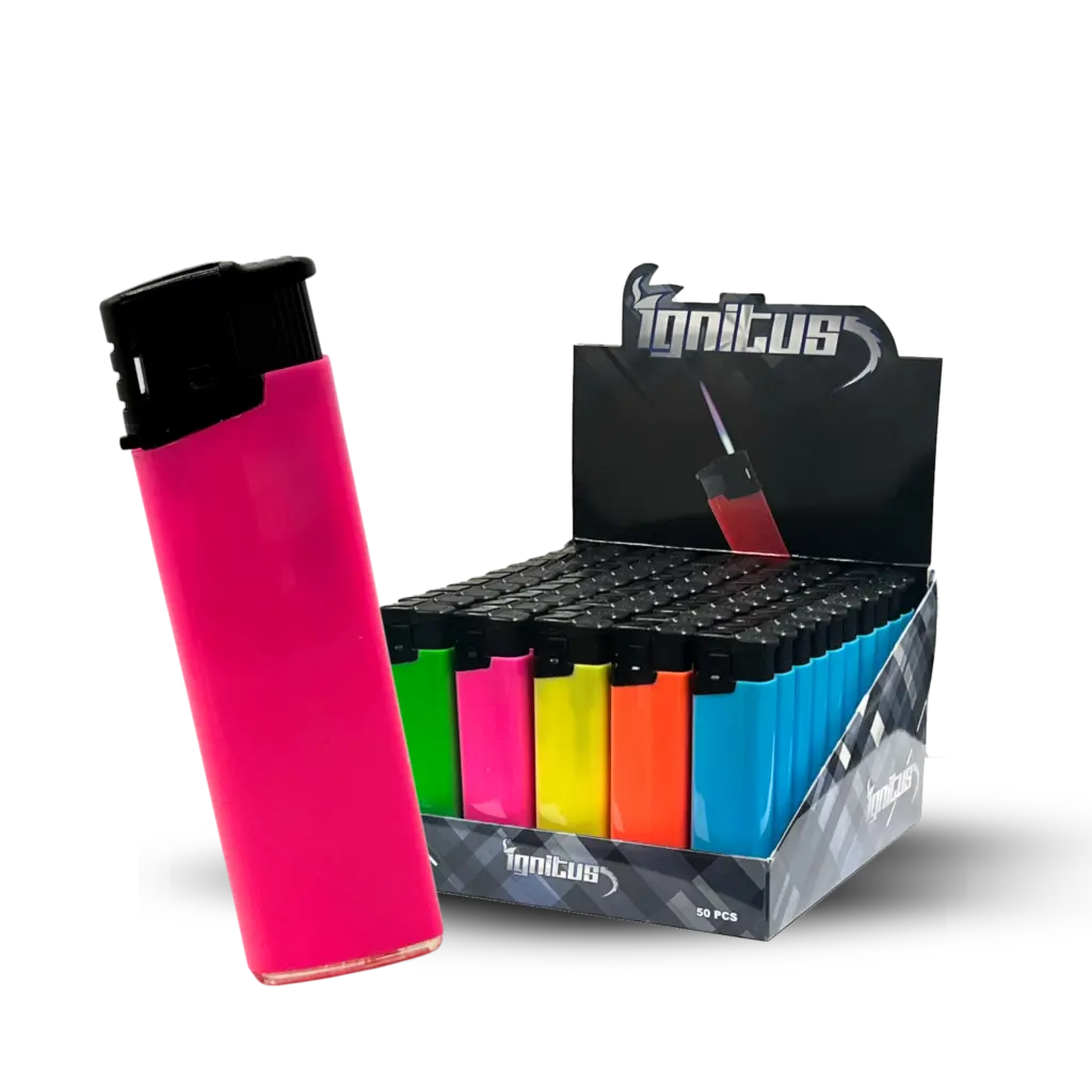 Ignitus Flip Top Windproof Neon Lighter