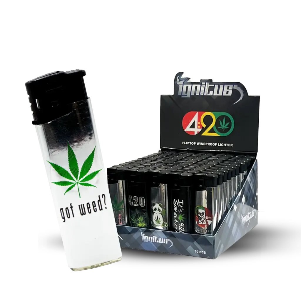 Ignitus Flip Top Windproof Lighter (420)