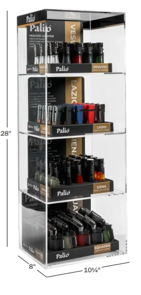 Palió Best Seller Assortment – Acrylic Display