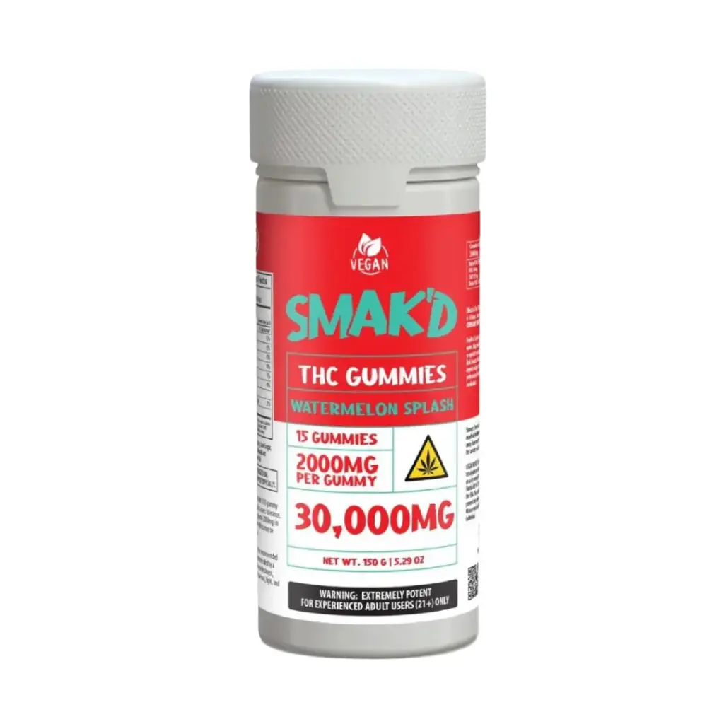 SMAK'D  - THC 30,000MG GUMMIES