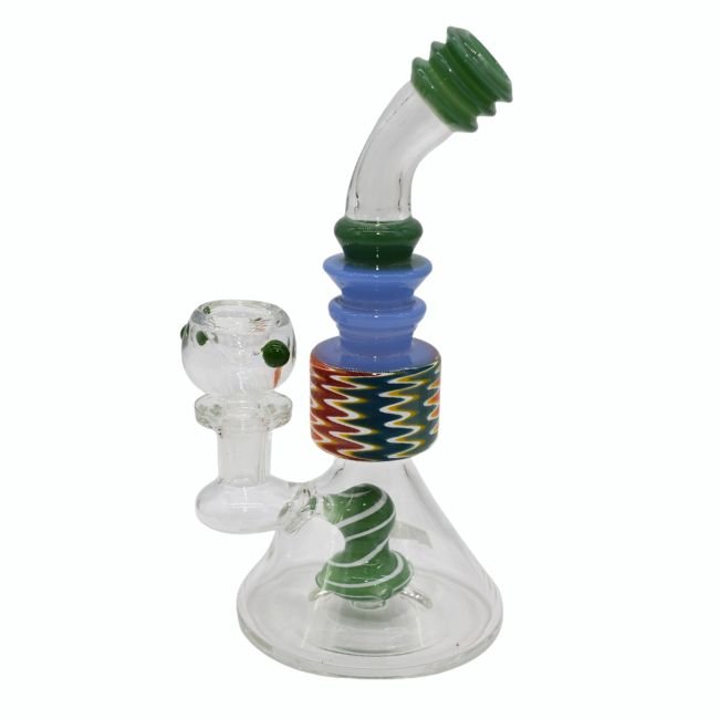 6'' FANCY COLOR FULL WATER PIPE