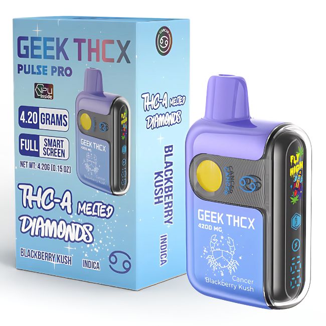 GEEK THCX PULSE PRO THC-A MELTED DIAMONDS 4.2GM DISPO 5CT/ BOX