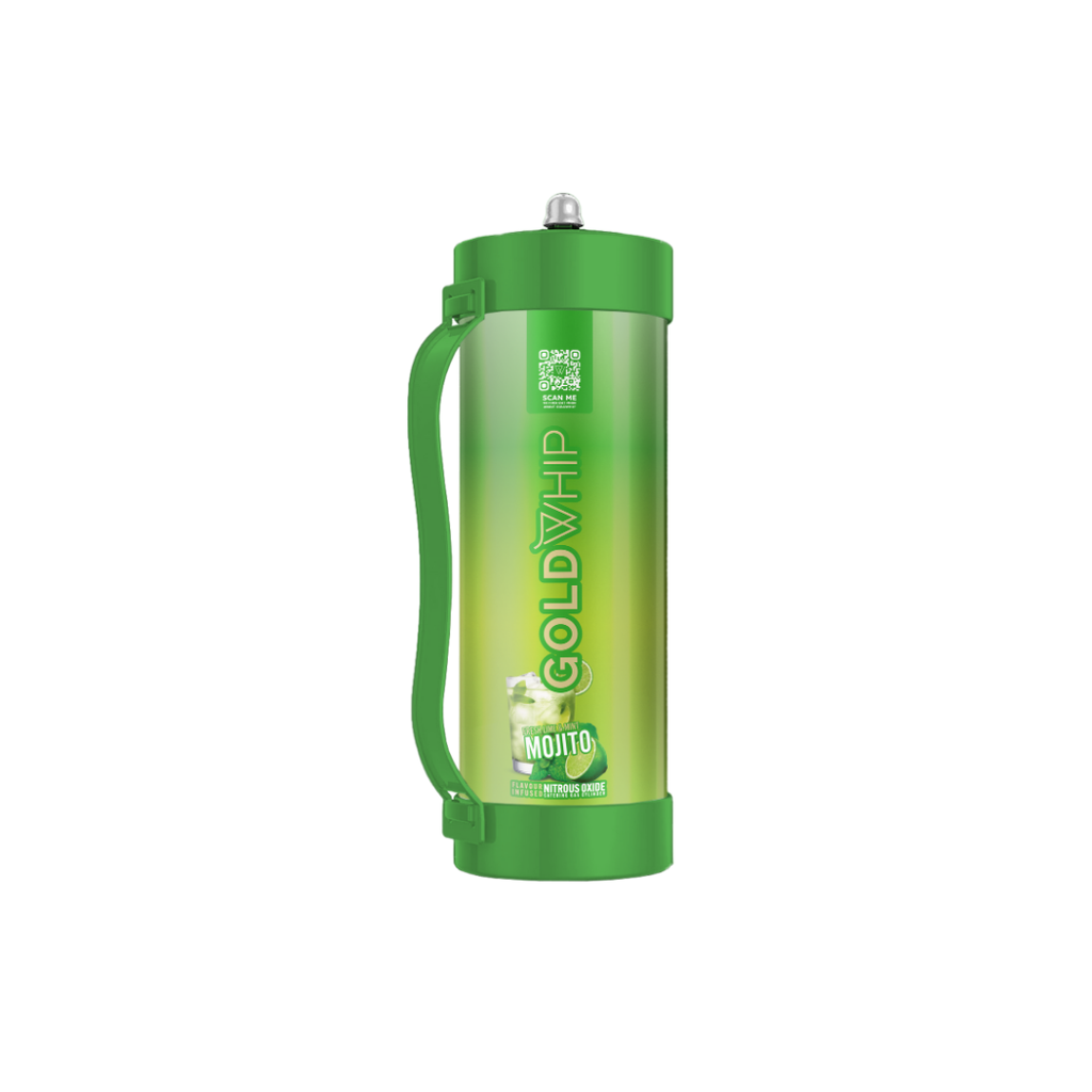 GoldWhip - N2O - Maxi 2000 - Mojito