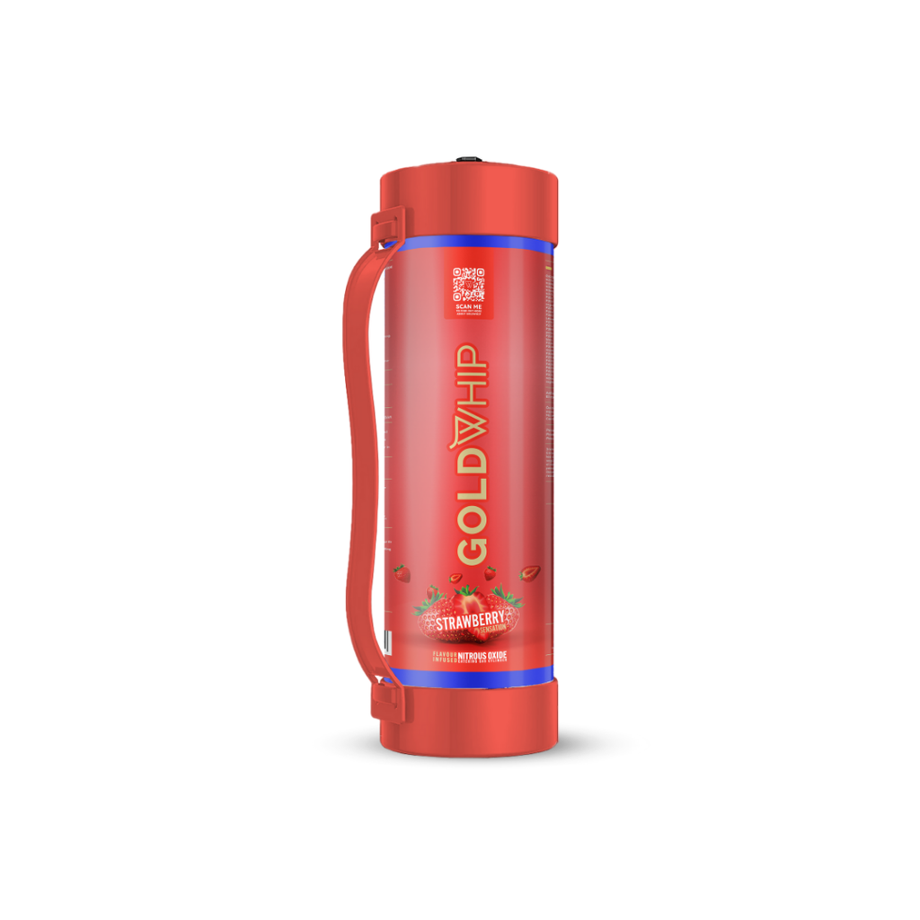 GoldWhip - N2O - Maxi XL 3000 - Strawberry