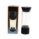 TALL METAL GRINDER WITH CONE FILLER ASSORTED COLOR