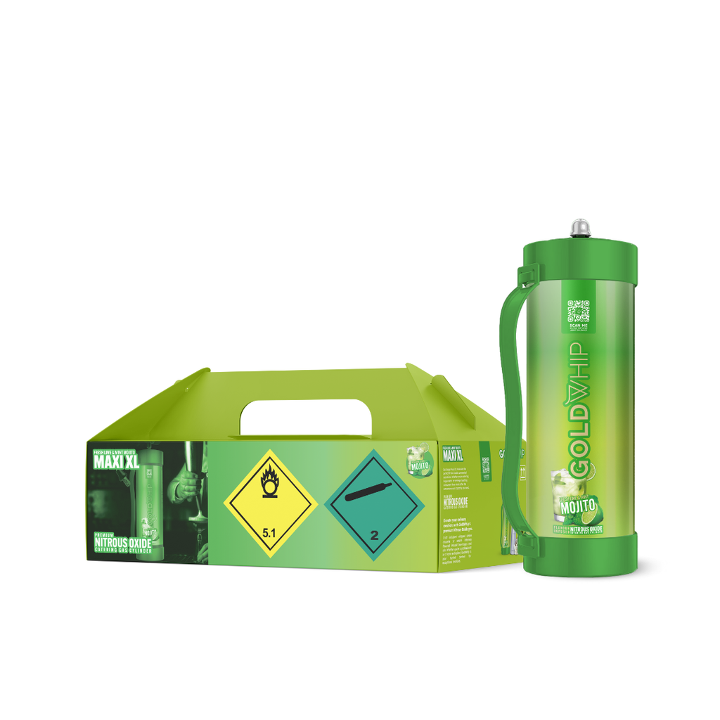GoldWhip - N2O - Maxi XL 3000 - Mojito