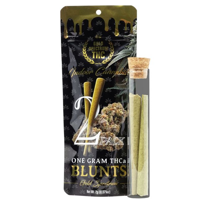GOLD SPECTRUM THCA 1GM X 2PK BLUNTS 6CT/ BOX