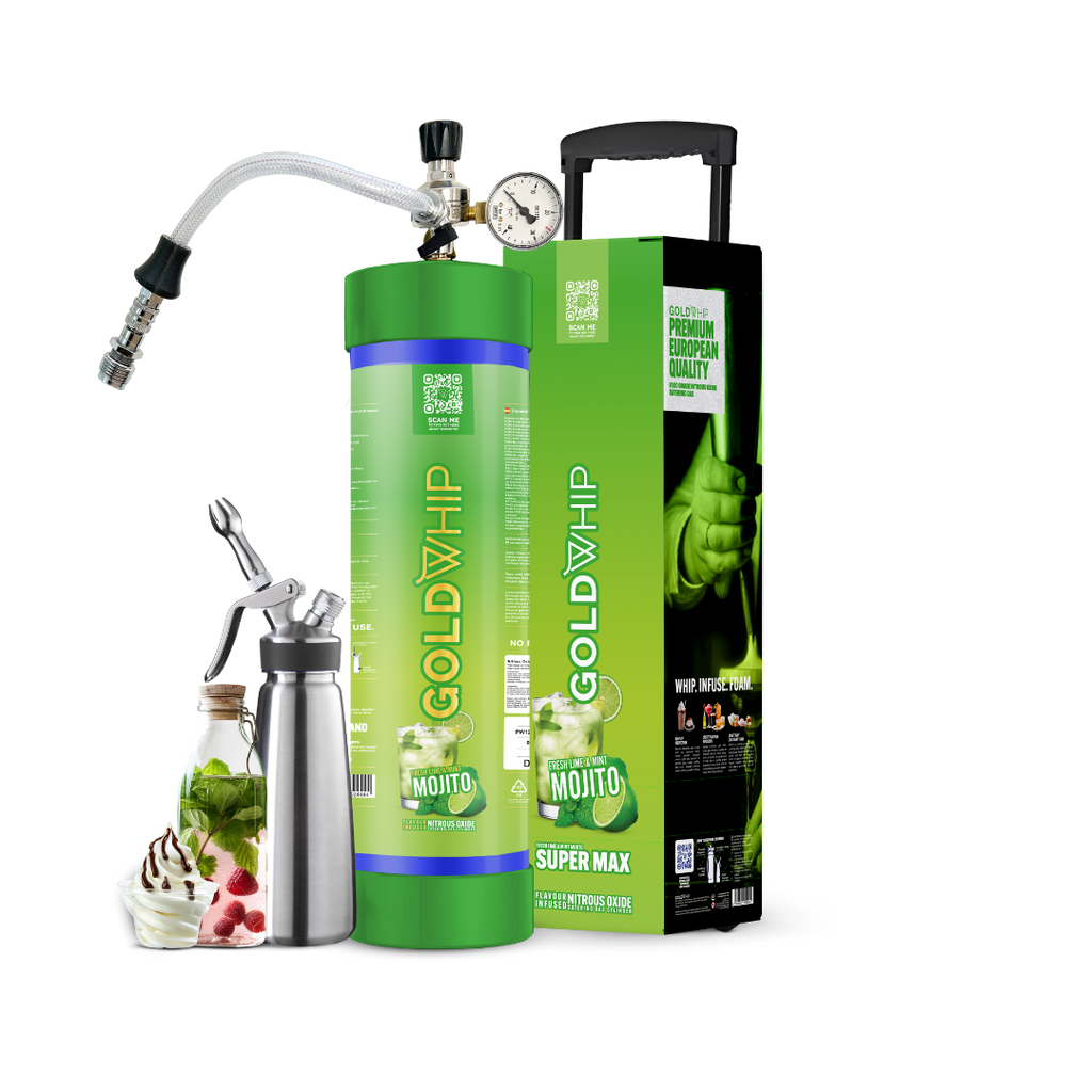 GoldWhip - N2O - Super Max 4000 - Mojito