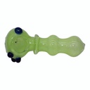 4.5'' RICK &amp; MORTY LOGO FANCY HAND PIPE
