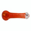 6.5'' MULTI ART HAND MADE HAND PIPE
