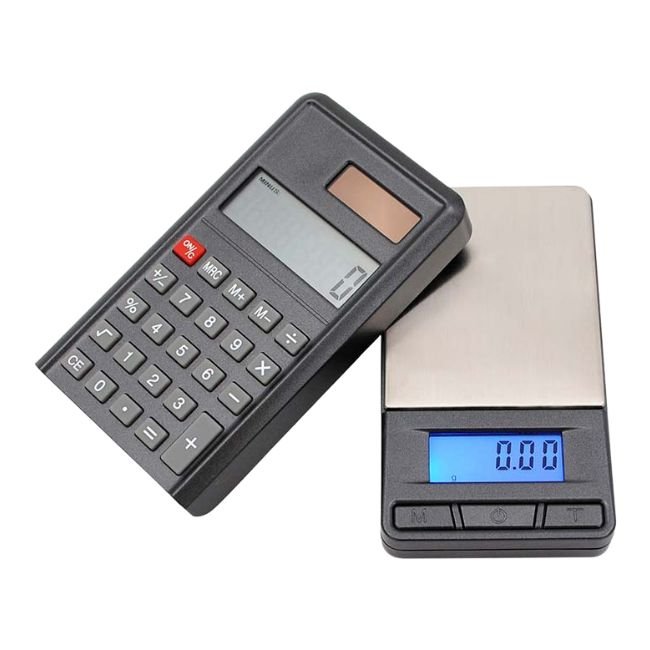 HIGH WEIGH VAC (150GM X 0.01GM) BLACK CALCULATOR POCKET SCALE