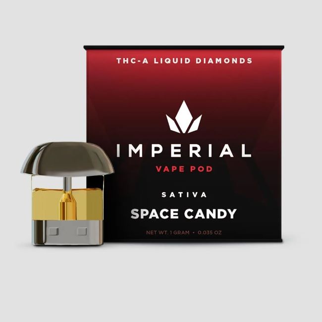 IMPERIAL THC-A LIQUID DIAMONDS 1GM VAPE POD 10CT/ BOX
