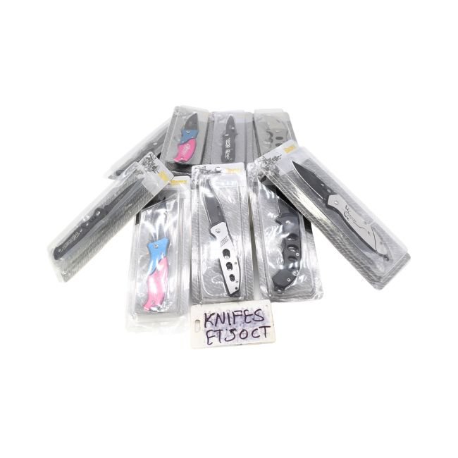 KNIFE SET ASSORTED DESIGN 50CT/ BOX