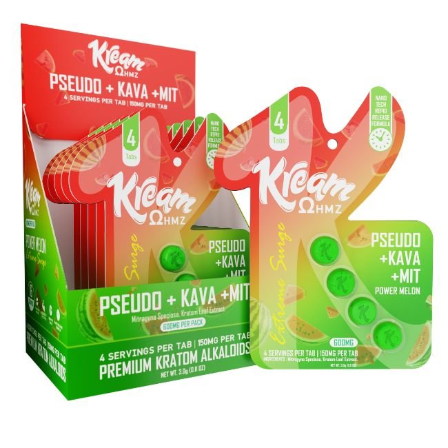 KREAM 7OH PSEUDO + KAVA + MIT EXTREME SURGE 150MG PER TABLET 4CT/10PK