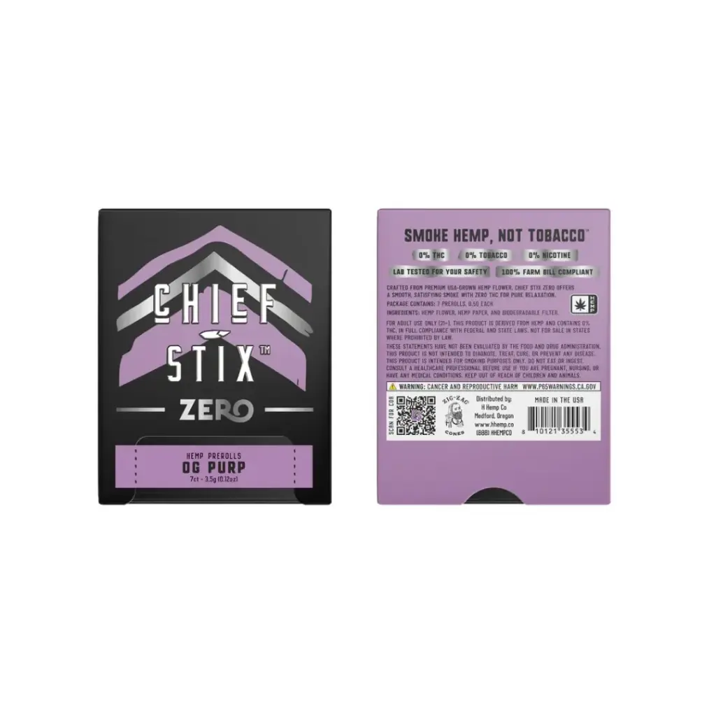 Chief Stix Zero - OG Purp