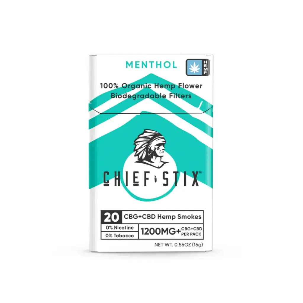 Chief Stix Hemp Smokes - Menthol