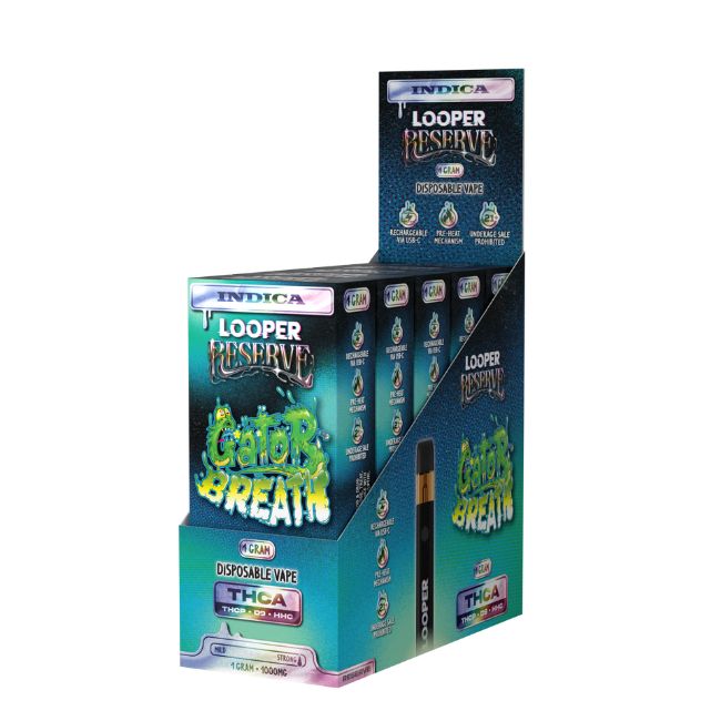 LOOPER RESERVE THCA + THCP + D9 + HHC 1GM DISPO 5CT/ BOX