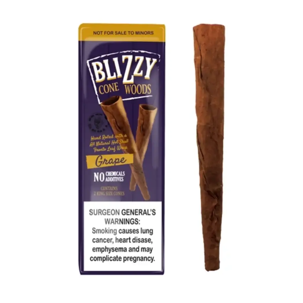 Blizzy - Cone Woods - Grape - Retail Pack - CA ONLY