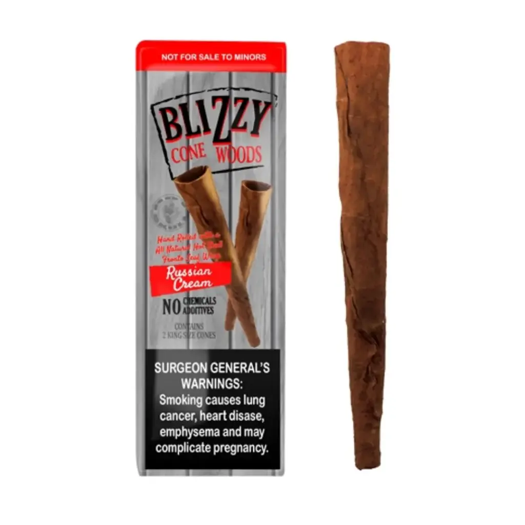 Blizzy - Cone Woods - Russian Cream - Retail Pack - CA ONLY