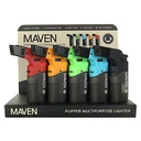 MAVEN POPPER MULTI PURPOSE POCKET LIGHTER WITH BOTTLE OPENER 15CT DISPLAY