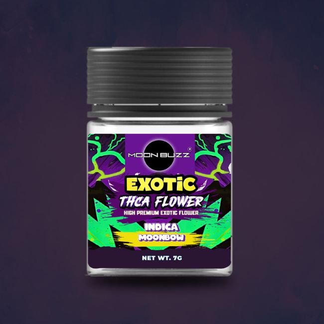MOON BUZZ EXOTIC THCA  7GM FLOWER JAR