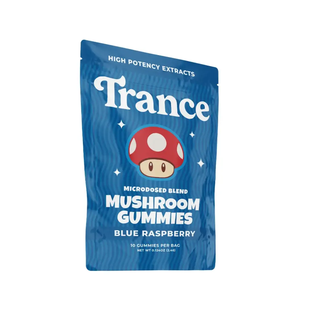 Trance Mushroom Gummy 1 Pack - Blue Raspberry