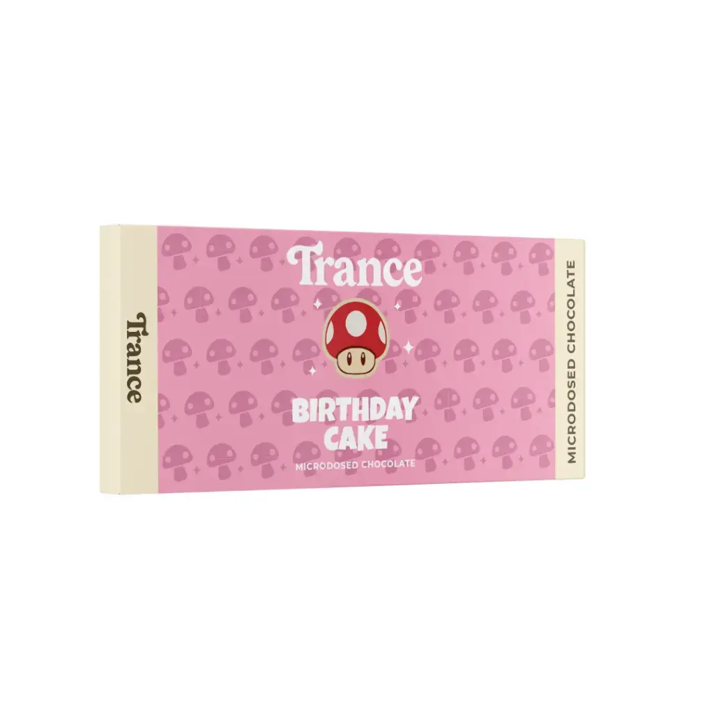 Trance Mushroom Chocolate 1 Pack - Birthday Cake