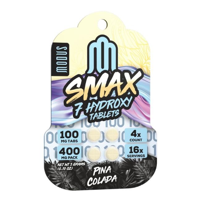 MODUS SMAX 7-HYDROXY 100MG PER TABLET 4CT/10PK