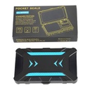 CX SERIES DIGITAL MINI SCALE BLUE WITH AAA BATTERY (200G X 0.1G)