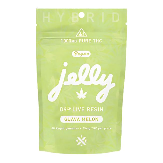 NOT YOUR BAKERY JELLY D9XP LIVE RESIN 1000MG GUMMIES 40CT/ BAG