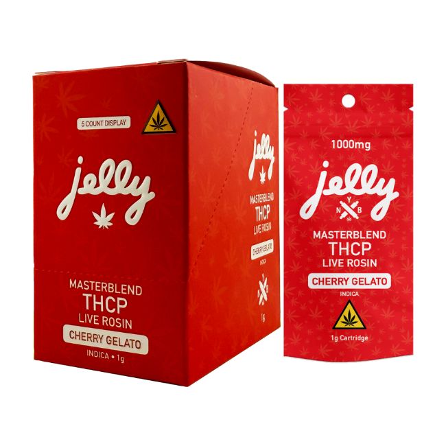 NOT YOUR BAKERY JELLY MASTER BLEND THCP LIVE ROSIN 1GM CART 5CT/ BOX