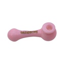 PHOENIX GLASS 4.5'' COLOR TUBE WITH SCREEN HAND PIPE