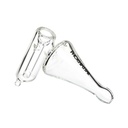 PHOENIX GLASS 6" HELIX FUNCTION HEAVY DUTY HAND PIPE