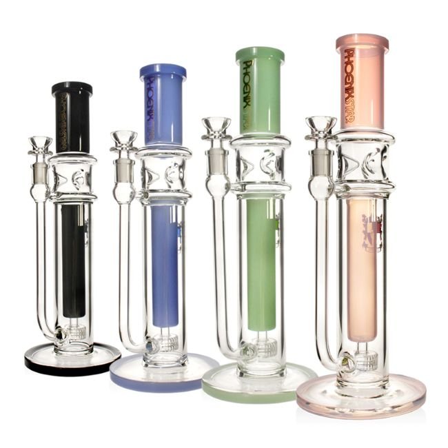 14'' PHOENIXSTAR GLASS WITH MATRIX PERC WATER PIPE