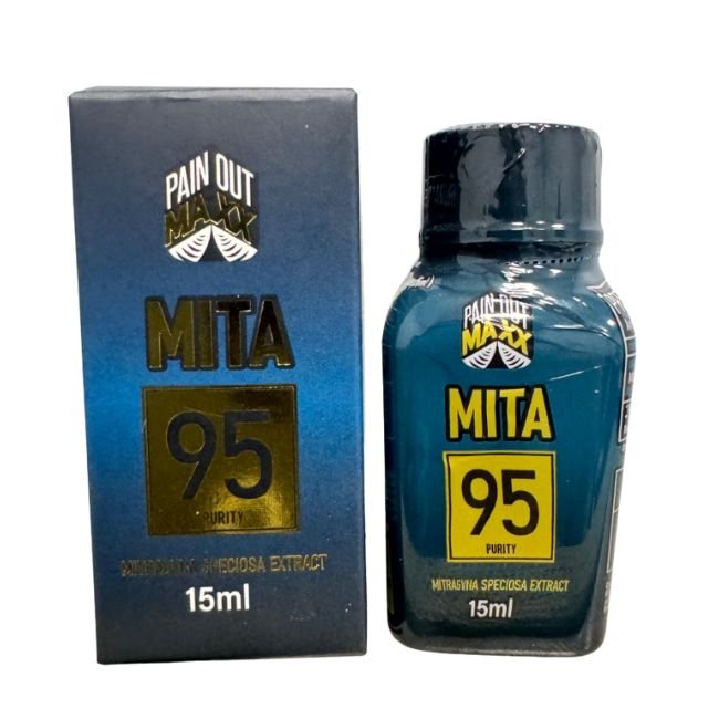 PAIN OUT MAXX MITA 95 PURITY MITRAGYNA SPECIOSA EXTRACT 60MG (15ML) SHOT 12CT/ BOX